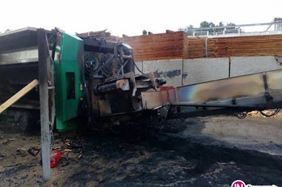 Ponad milion złotych strat po pożarze w tartaku - zdjęcie 4