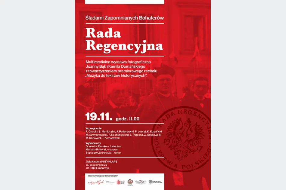  „ŚLADAMI ZAPOMNIANYCH BOHATERÓW – recital pieśni patriotycznych na 100-lecie odzyskania niepodległości - zdjęcie 2