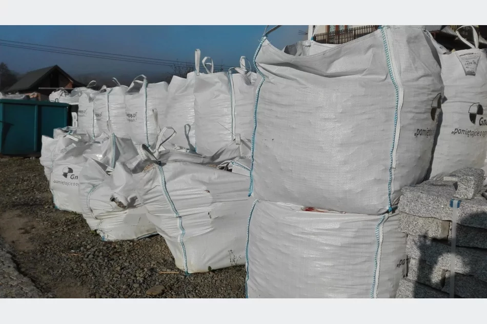 Kruszywa - kamyczki ozdobne, kamienie, woreczkowane, tona, kora kamienna TANIO - zdjęcie 3