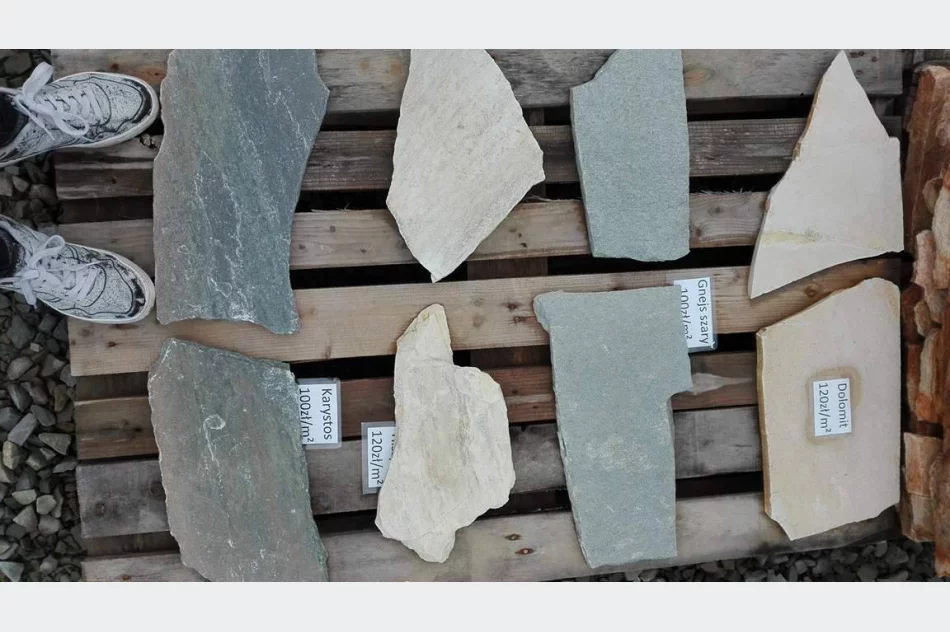 Bułgary, KAMIEŃ, naturalny, nieregularny, piaskowiec - zdjęcie 2