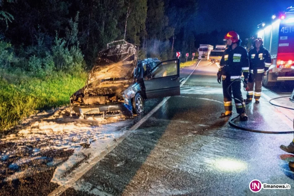Volvo stanęło w płomieniach, na szczęście nikt nie ucierpiał - zdjęcie 3