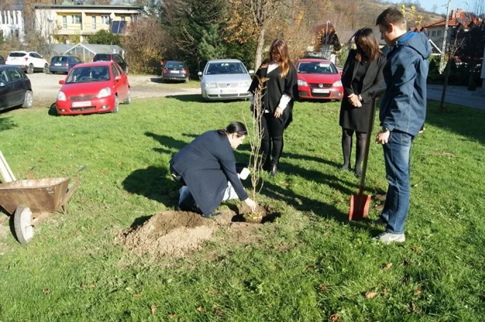 W setną rocznicę posadzili dąb - zdjęcie 9