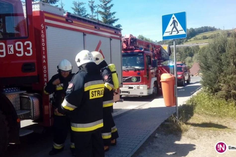 Nie pożar, a przypalone garnki - pięć zastępów straży pod blokiem - zdjęcie 3