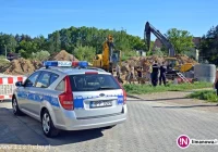 Łyżka koparki spadła na 68-latka. W wypadku w Tychach zginął mieszkaniec Limanowszczyzny - zdjęcie główne