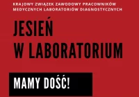 "Jesień w laboratorium" - kolejny protest w służbie zdrowia - zdjęcie główne