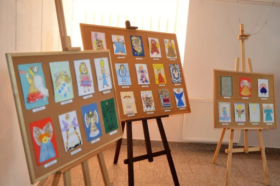 Konkurs plastyczny „Anioł Bożego Narodzenia” - zdjęcie 3
