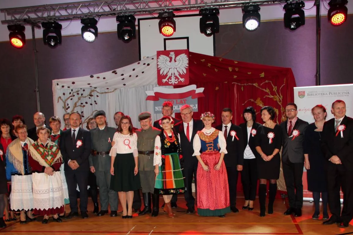 Gminne obchody 100-lecia odzyskania niepodległości przez Polskę