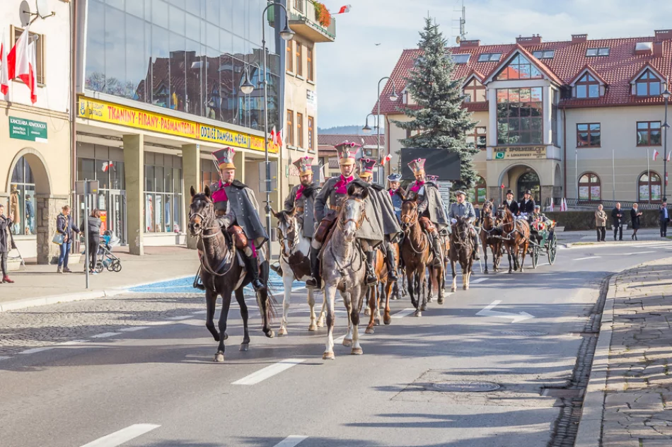100. rocznica odzyskania przez Polskę niepodległości - obchody w Limanowej - zdjęcie 2