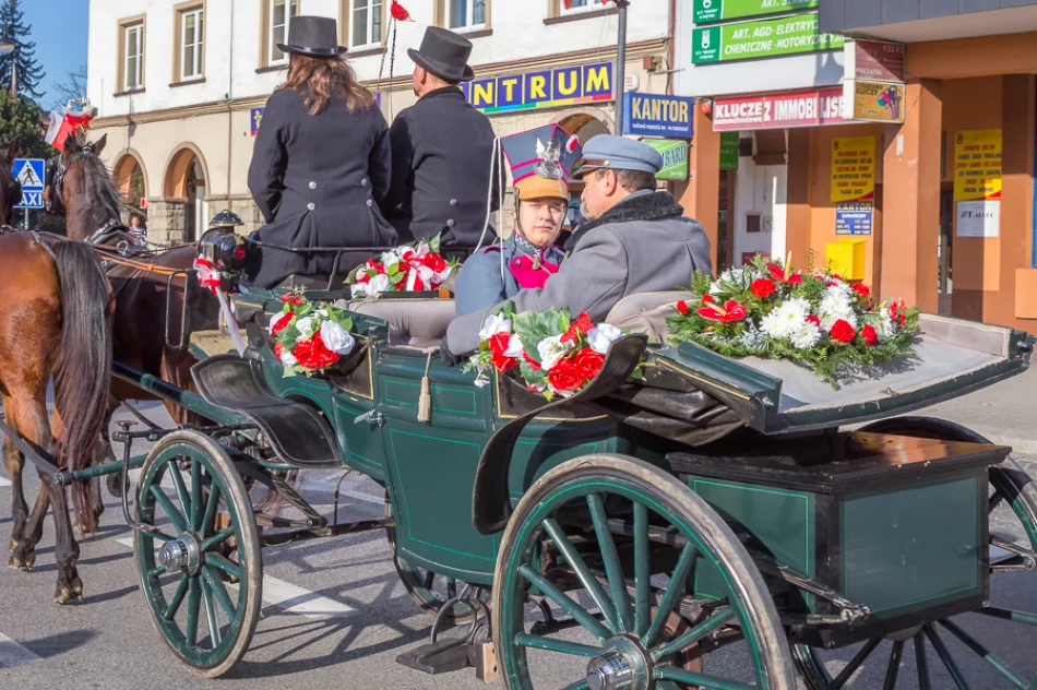 100. rocznica odzyskania przez Polskę niepodległości - obchody w Limanowej - zdjęcie 8