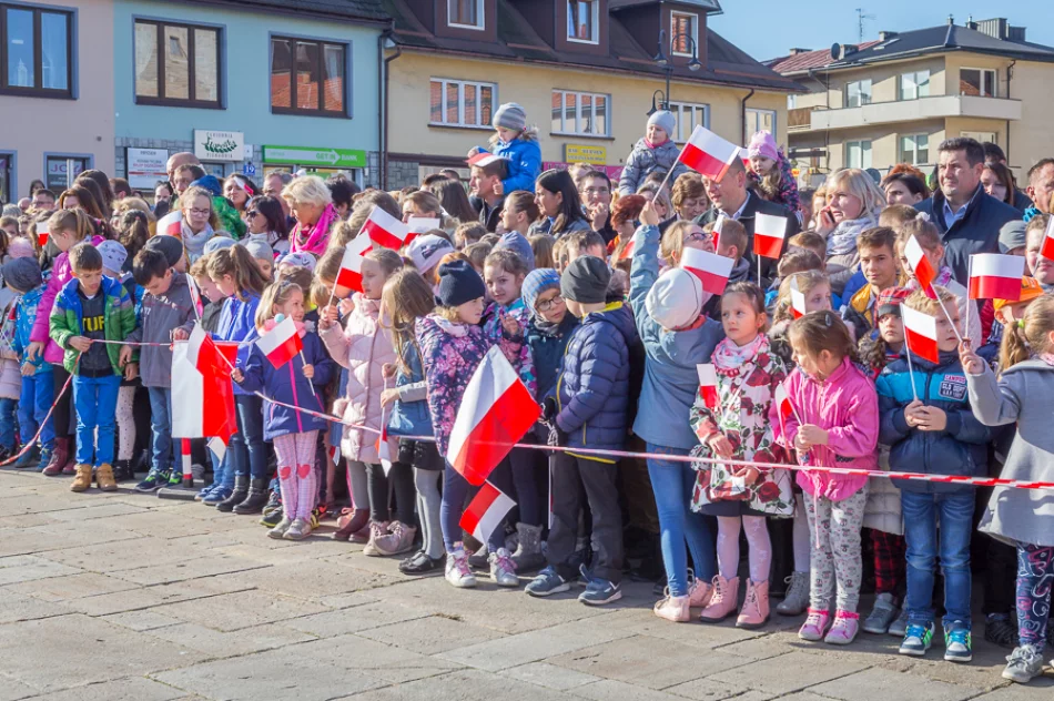 100. rocznica odzyskania przez Polskę niepodległości - obchody w Limanowej - zdjęcie 14