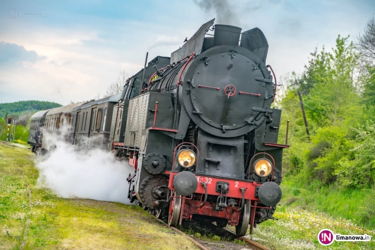 'Kolej na Majówkę!' - w niedzielę pociąg retro przejedzie przez Limanowszczyznę