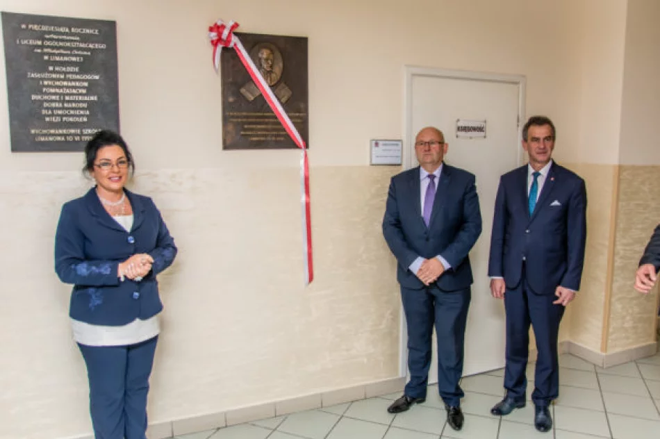 Jubileusz 50-lecia nadania szkole imienia Władysława Orkana i pierwszego sztandaru - zdjęcie 2