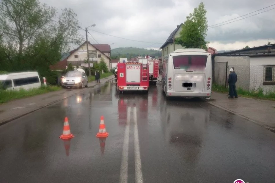 74-letni kierowca autobusu sprawcą kolizji - zdjęcie 2