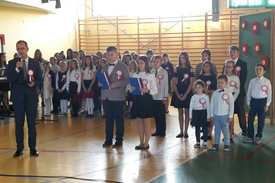 „Była, Jest, Będzie” – obchody 100 rocznicy Odzyskania Niepodległości Polski w szkole w Mordarce  - zdjęcie 9