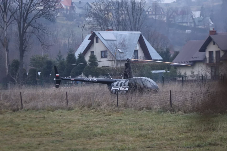 Nietypowe miejsce lądowania śmigłowca - zdjęcie 2