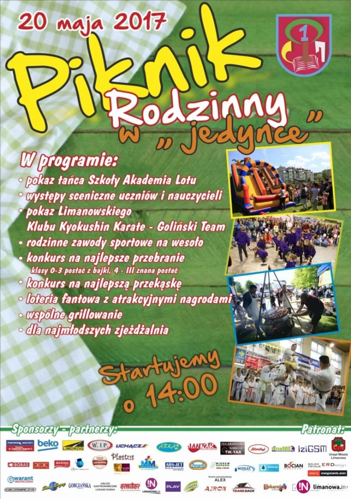 Przyjdź na piknik rodzinny do 'jedynki'