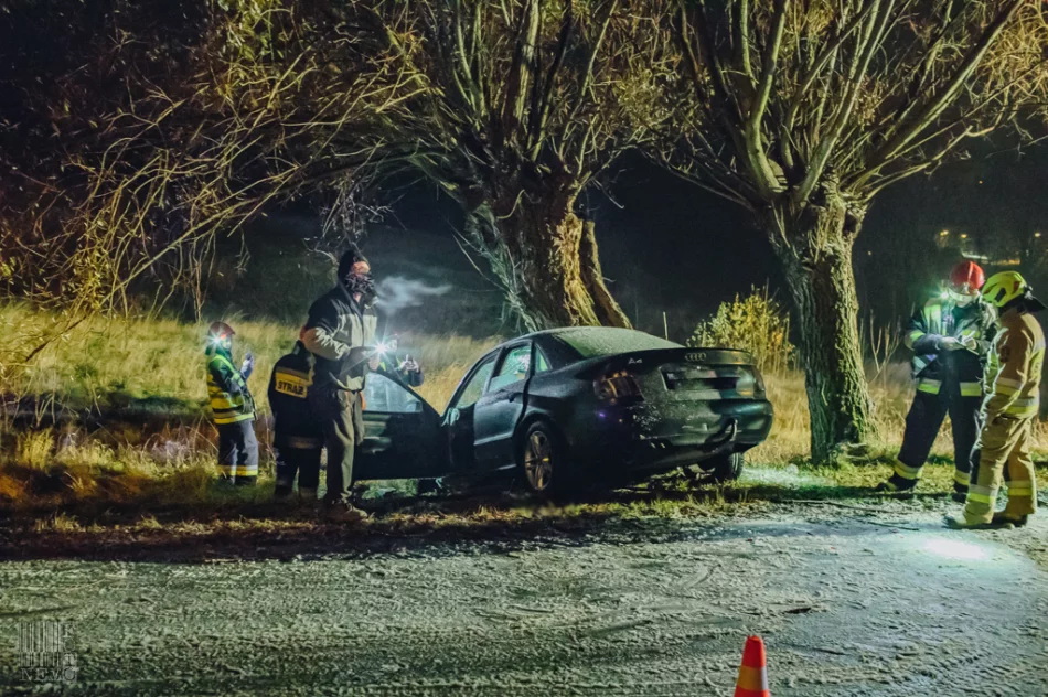 Marznący deszcz i śnieg - na drogach regionu dochodzi do kolizji - zdjęcie 7