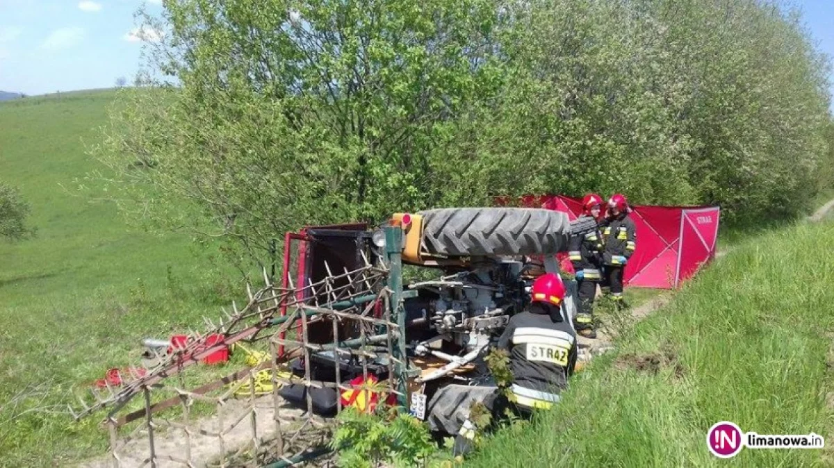 17-latek zginął przygnieciony przez traktor