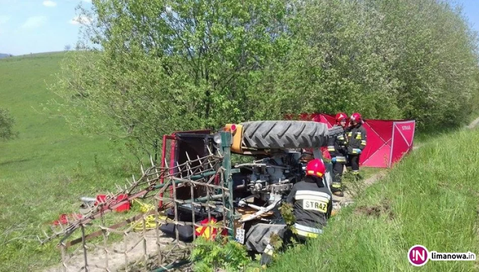 17-latek zginął przygnieciony przez traktor - zdjęcie 1