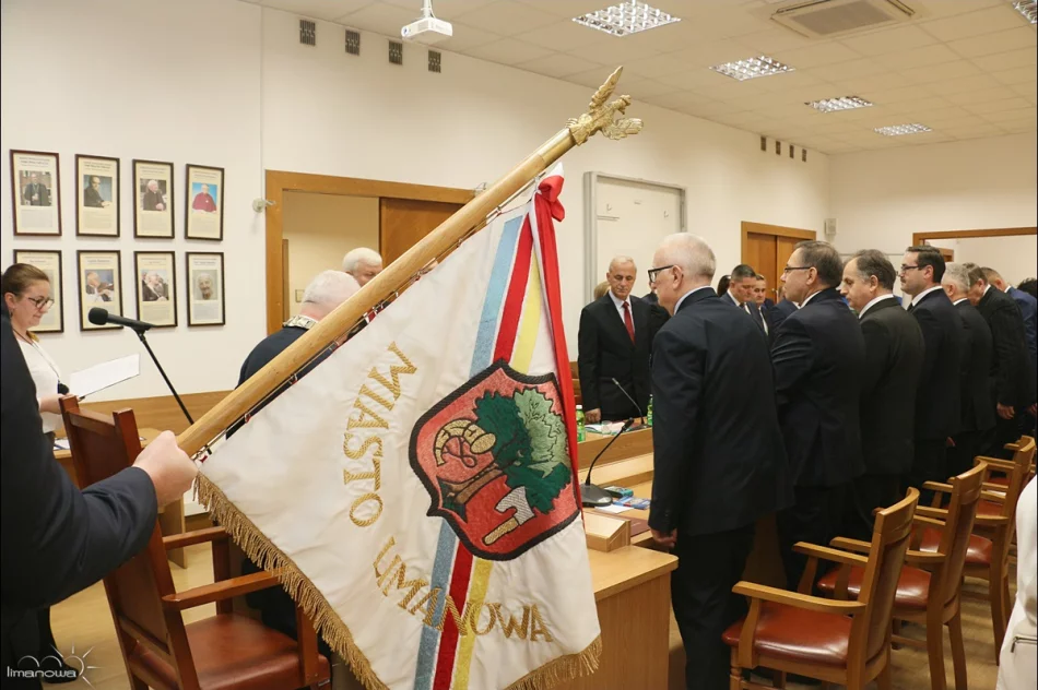  Inauguracyjna Sesja Rady Miasta i zaprzysiężenie Burmistrza Miasta Limanowa - zdjęcie 3