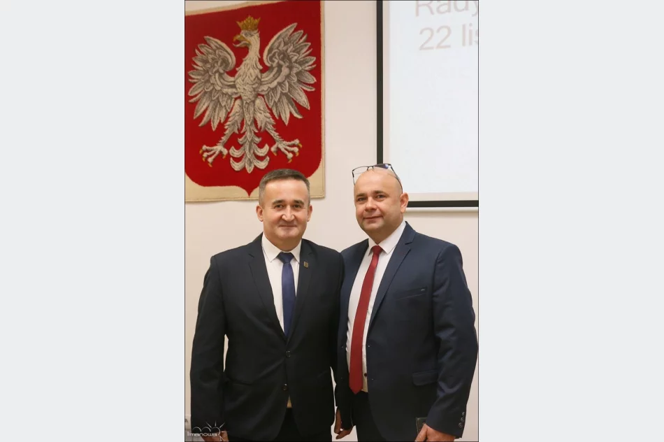  Inauguracyjna Sesja Rady Miasta i zaprzysiężenie Burmistrza Miasta Limanowa - zdjęcie 8