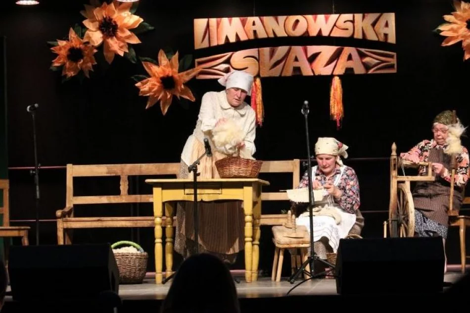 Artyści z gminy Limanowa po występach na "Limanowskiej Słazie" - zdjęcie 2