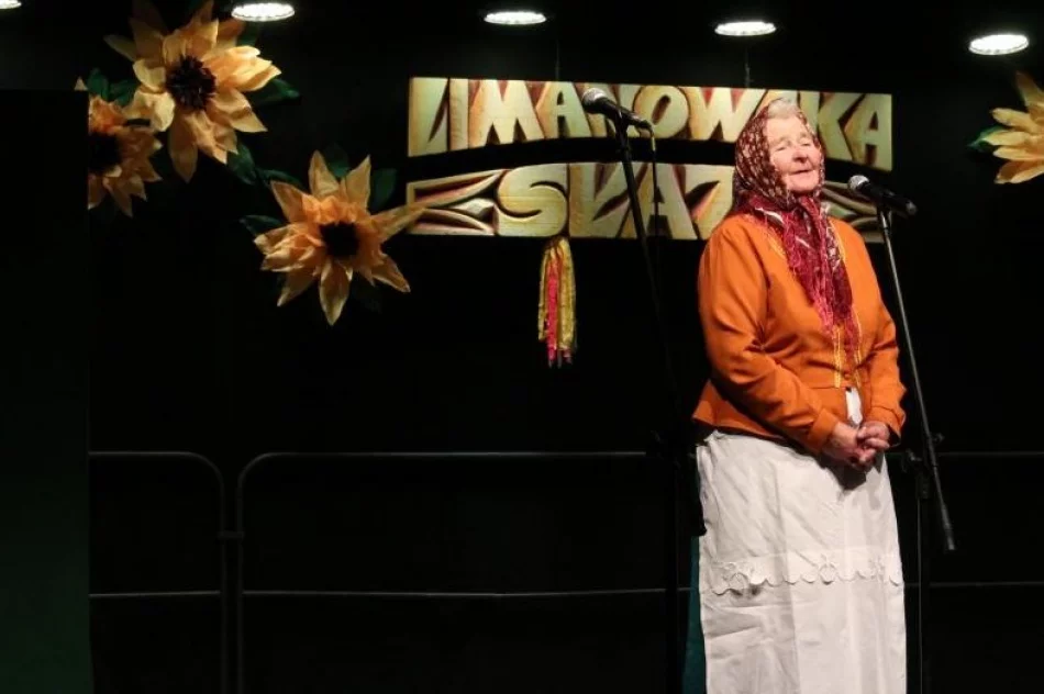 Artyści z gminy Limanowa po występach na "Limanowskiej Słazie" - zdjęcie 3