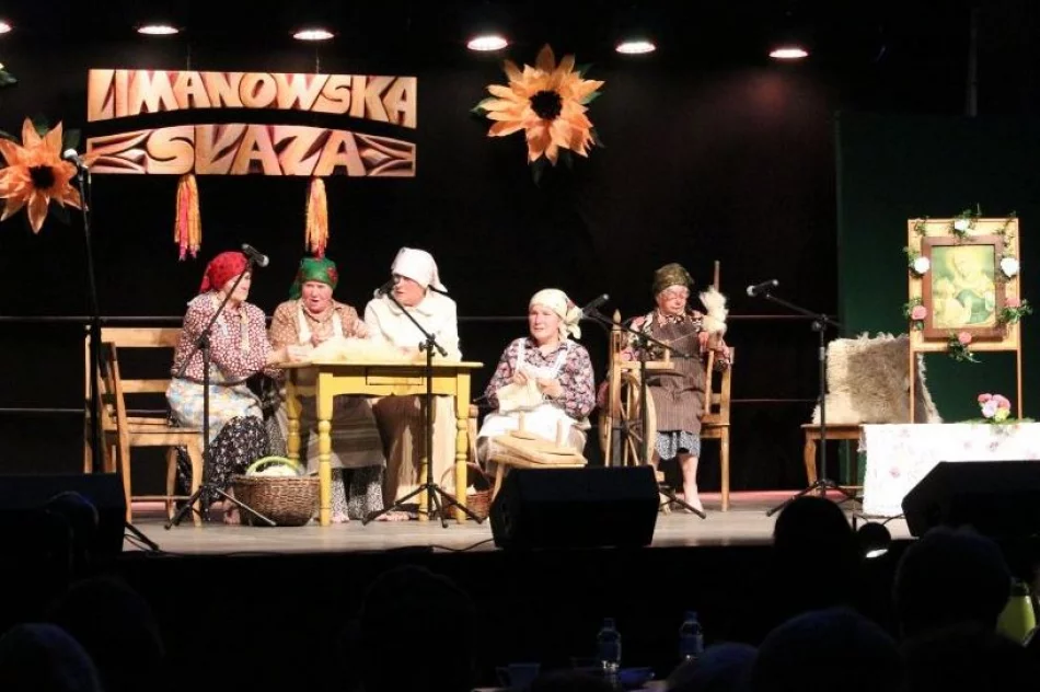 Artyści z gminy Limanowa po występach na "Limanowskiej Słazie" - zdjęcie 8