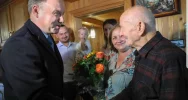 Prezydent odwiedził 94-letniego weterana z Limanowszczyzny - zdjęcie 2