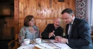 Prezydent odwiedził 94-letniego weterana z Limanowszczyzny - zdjęcie 3