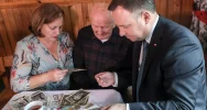 Prezydent odwiedził 94-letniego weterana z Limanowszczyzny - zdjęcie 5
