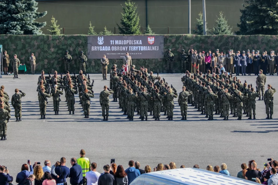 Przysięga i szkolenie małopolskich terytorialsów - zdjęcie 3