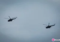 Wojskowe śmigłowce nad regionem - to ćwiczenia - zdjęcie główne