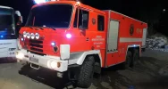 Płonęły zarośla i śmieci - opony oraz kable - zdjęcie 2