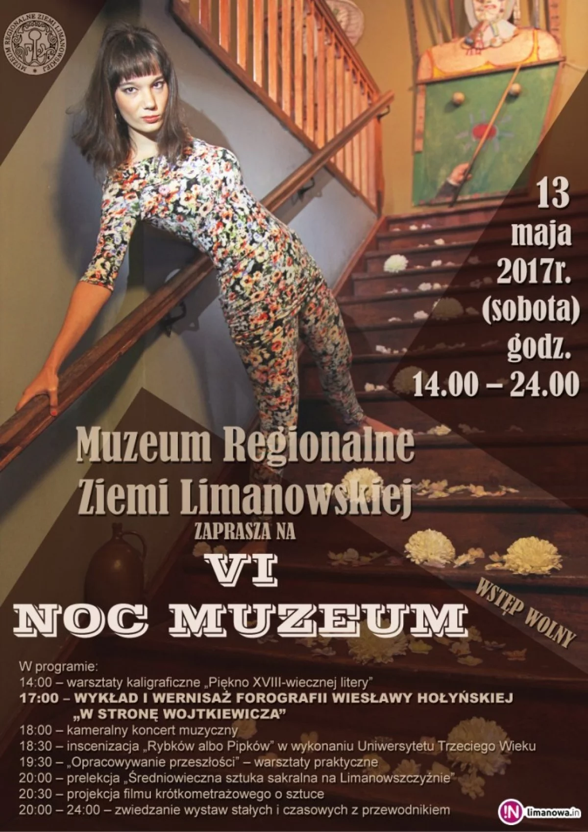 Już w sobotę Noc Muzeum w Limanowej