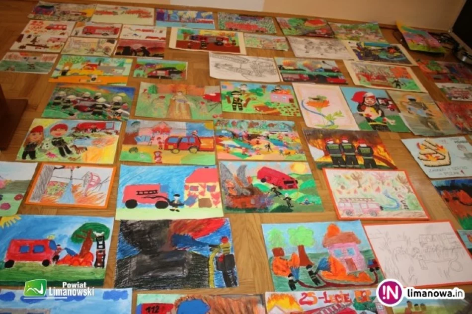 'Profesjonalni, Sprawni, Pomocni'. 670 prac w konkursie na 25-lecie PSP - zdjęcie 2