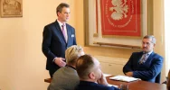 Pierwsze posiedzenie Forum Wójtów i Burmistrzów w tej kadencji. Wybrano nowego przewodniczącego - zdjęcie 4