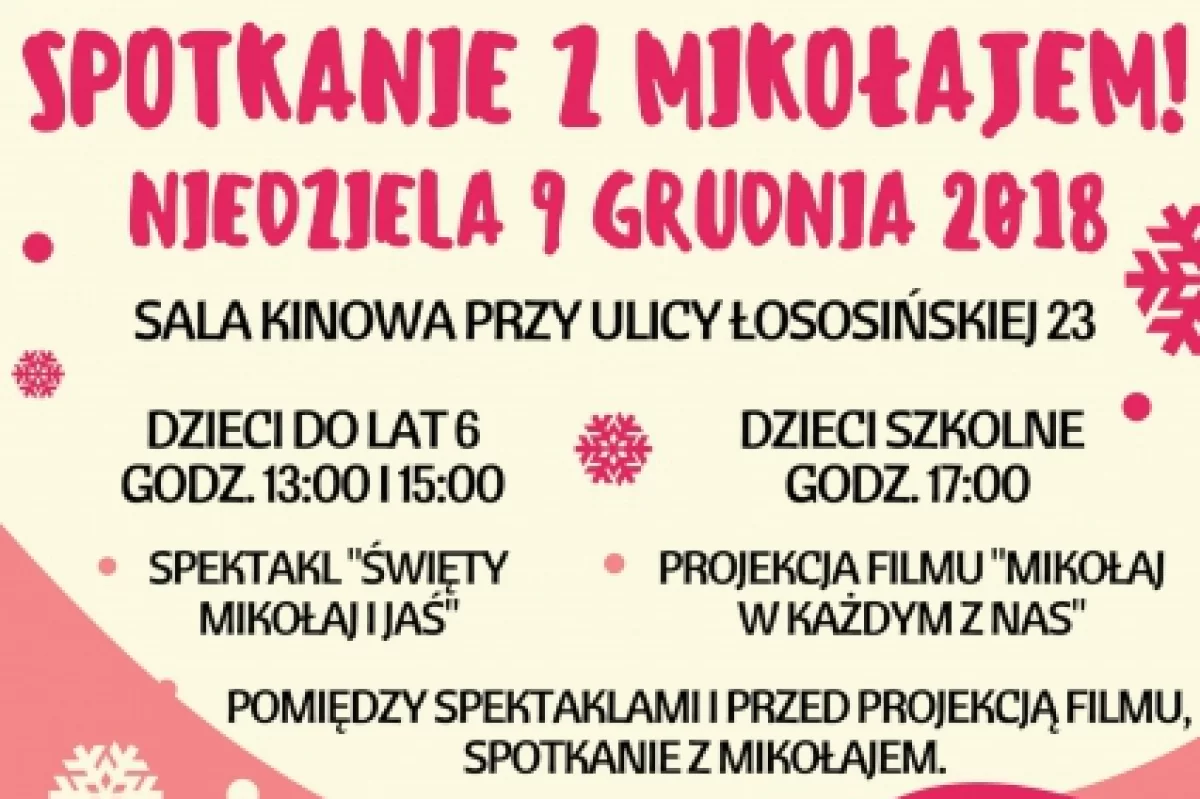 Mikołajki w LDK – 9 grudnia zapraszamy na spotkanie z Mikołajem!