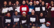 Mikołajów było sporo. Przybiegli z pomocą dla Kubusia. - zdjęcie 4