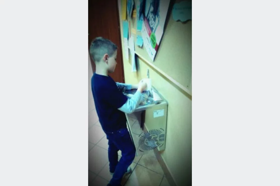 Fontanny zdrowej wody pitnej stanęły w Szkole Podstawowej nr 1 w Starej Wsi - zdjęcie 4