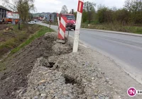 Osuwisko coraz bardziej niebezpieczne - zdjęcie główne