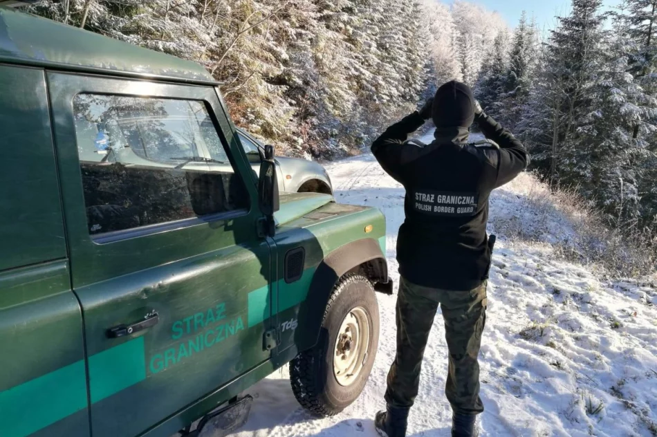 Wspólne patrole ze Strażą Graniczną w lasach - zdjęcie 3