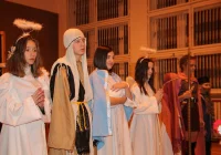 Jasełka i spotkanie opłatkowe w Szkole Podstawowej w Pisarzowej  - zdjęcie główne