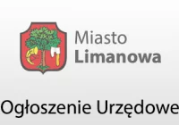 Ogłoszenie Burmistrza Miasta Limanowa - zdjęcie główne