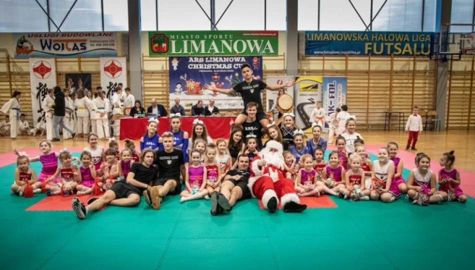 250 karateków i cheerleaderek - ARS Limanowa Christmas Cup - zdjęcie 1