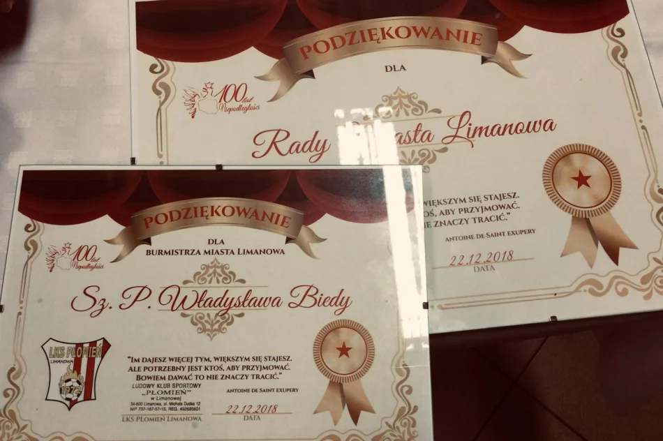 Wigilijne spotkanie LKS Płomień Limanowa  - zdjęcie 7