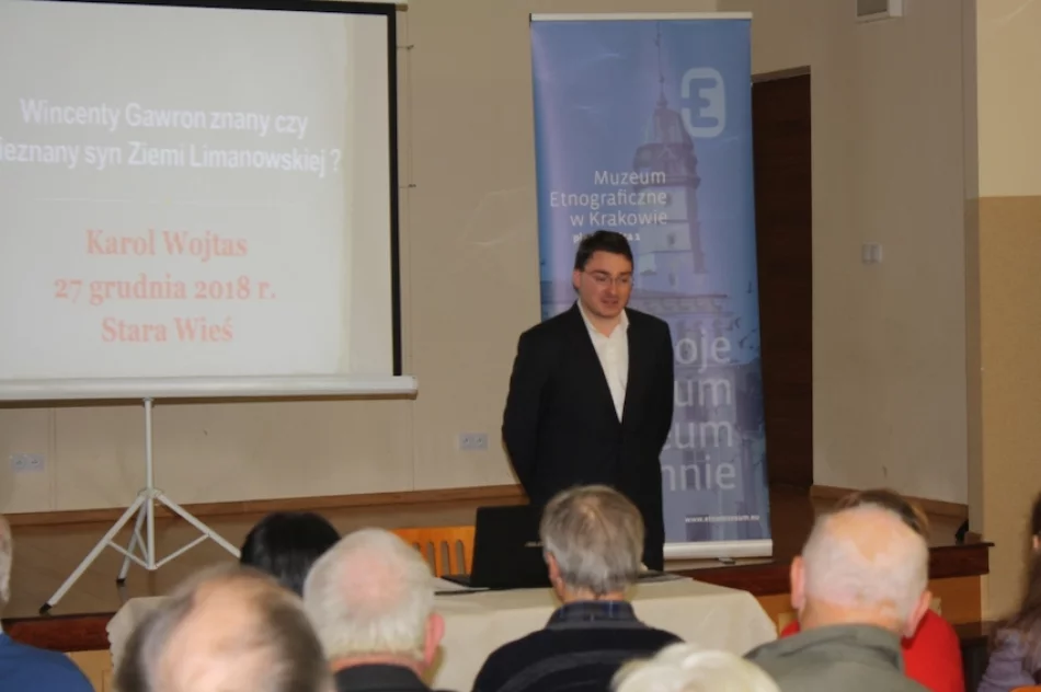 Przybliżyli postać, która zasługuje na upamiętnienie. "To nasz limanowski Witold Pilecki" - zdjęcie 4