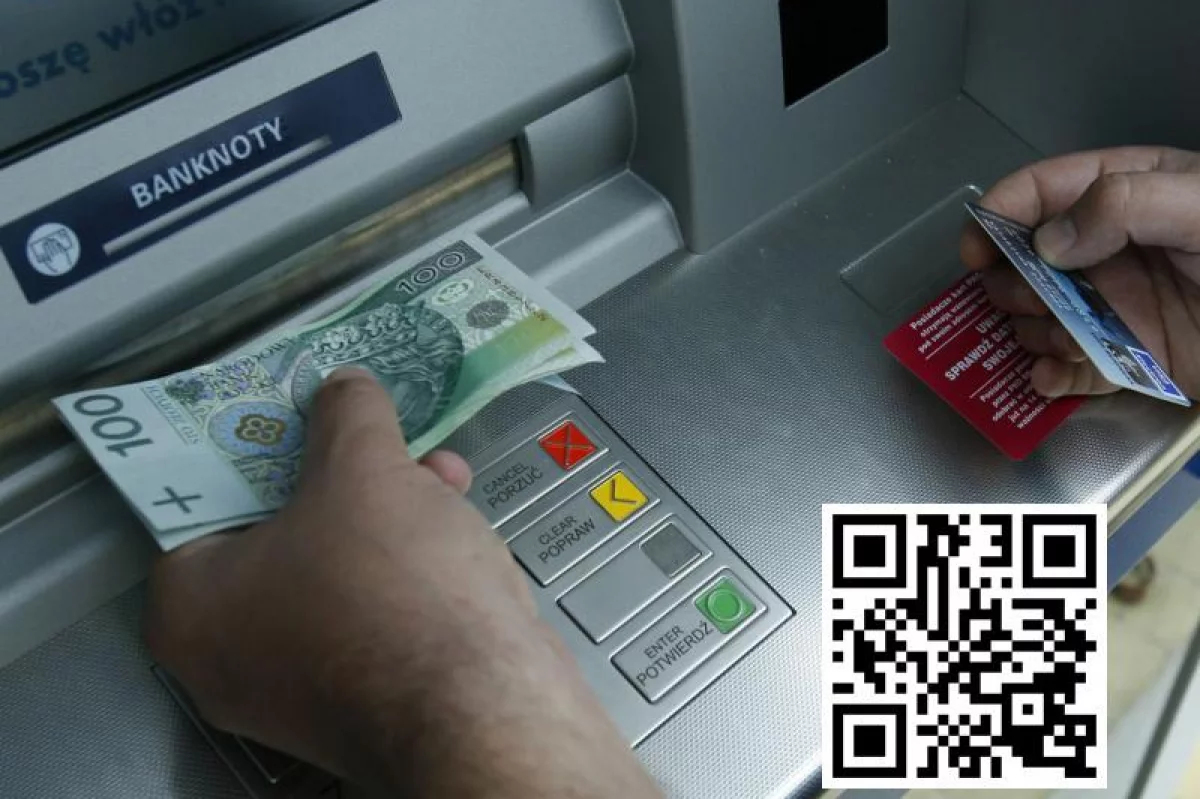 Niebezpieczne kody QR na bankomatach - policja ostrzega