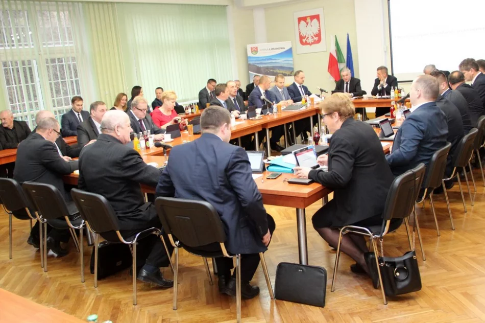 Informacja o III sesji Rady Gminy Limanowa  - zdjęcie 2