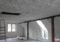 Cieplejszy dom zimą - docieplanie pianą poddaszy i skosów betonowych - zdjęcie główne